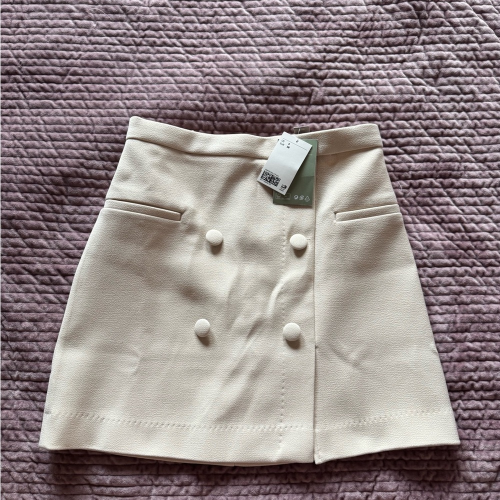 Elegant Cream Skirt